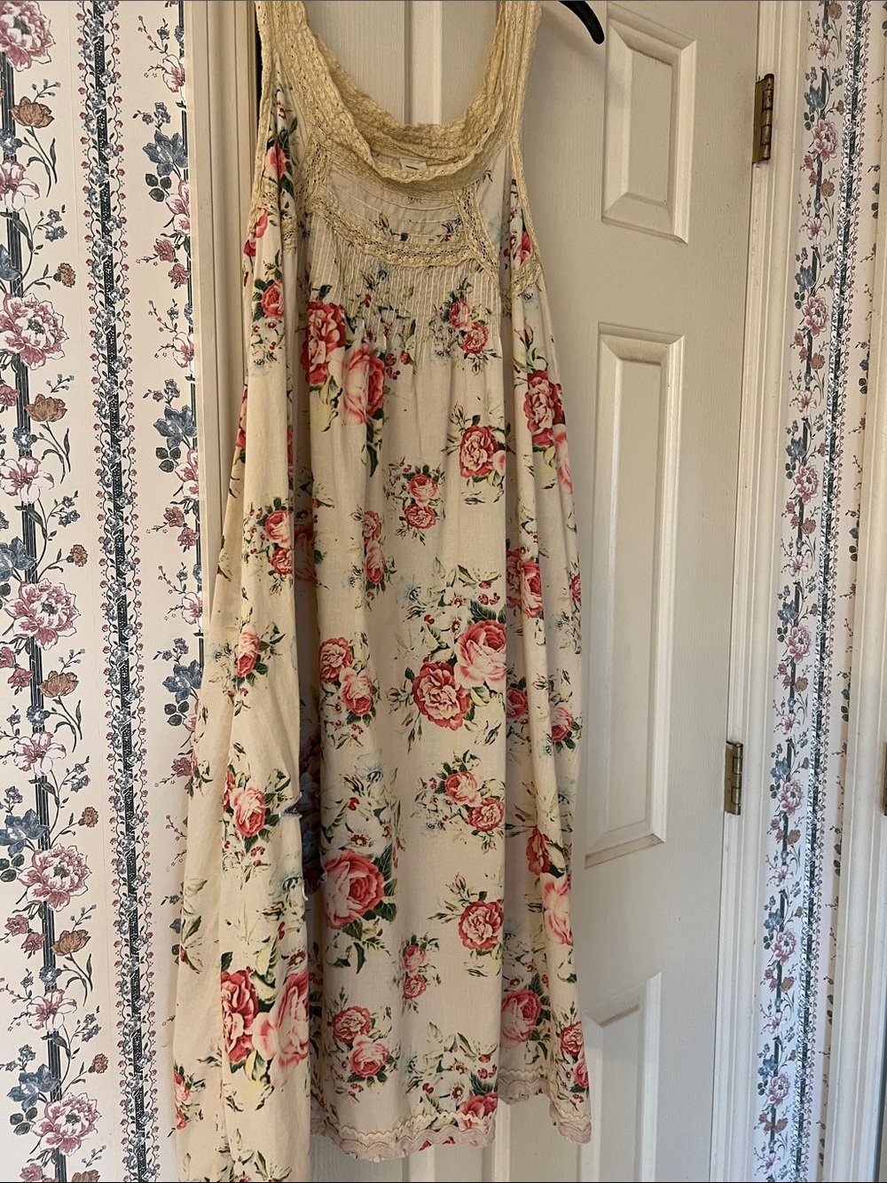 Magnolia Pearl floral bird dress one size fits most